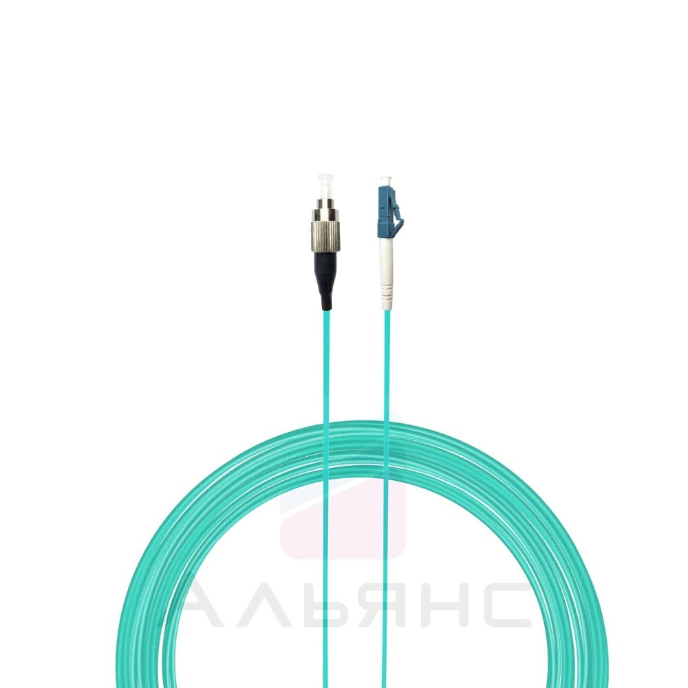 Патчкорд FC/UPC-LC/UPC   2мм MM 50/125 OM3 Simplex - 3 м