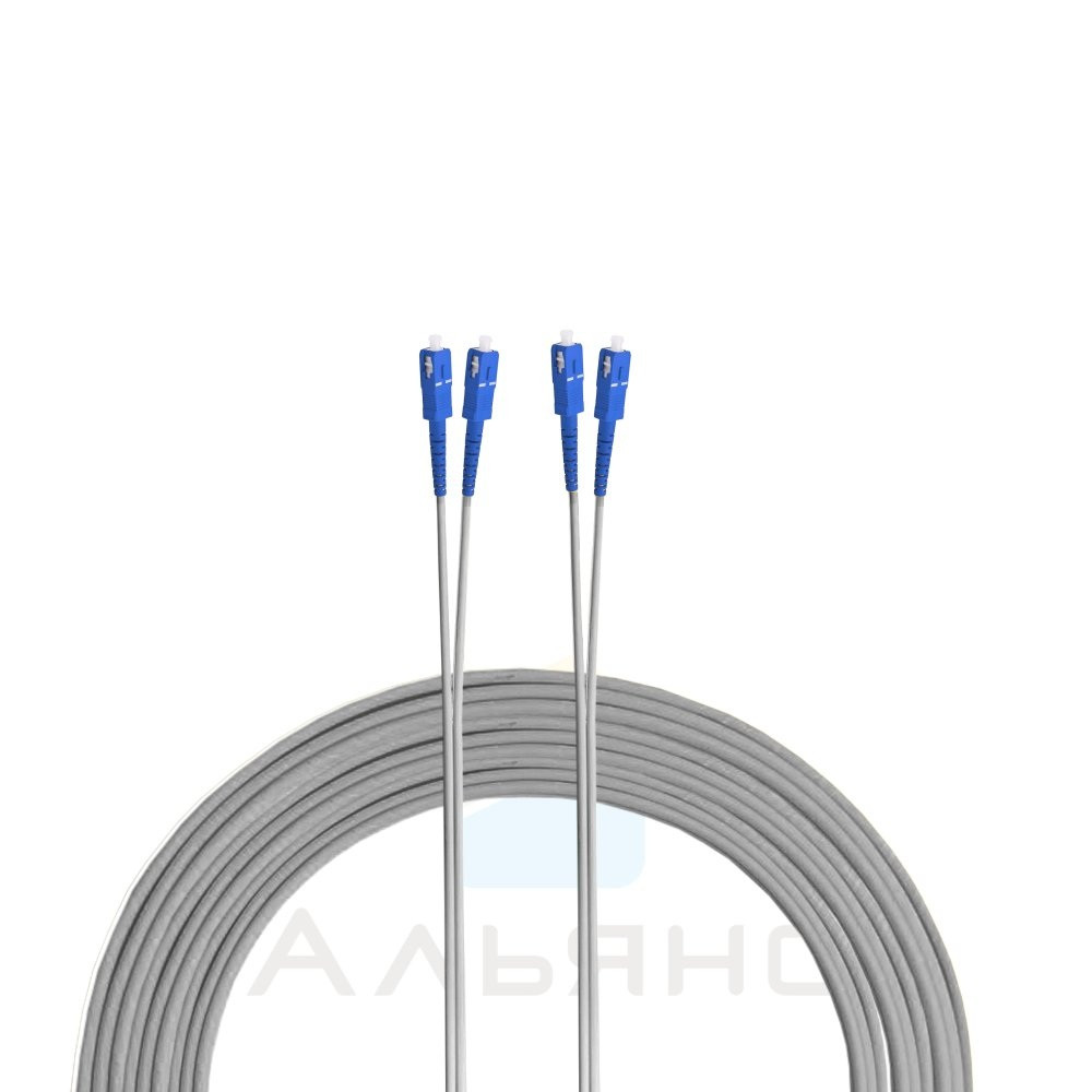 Патчкорд SC/UPC-SC/UPC   2мм MM 62,5/125 OM1 Duplex - 1 м