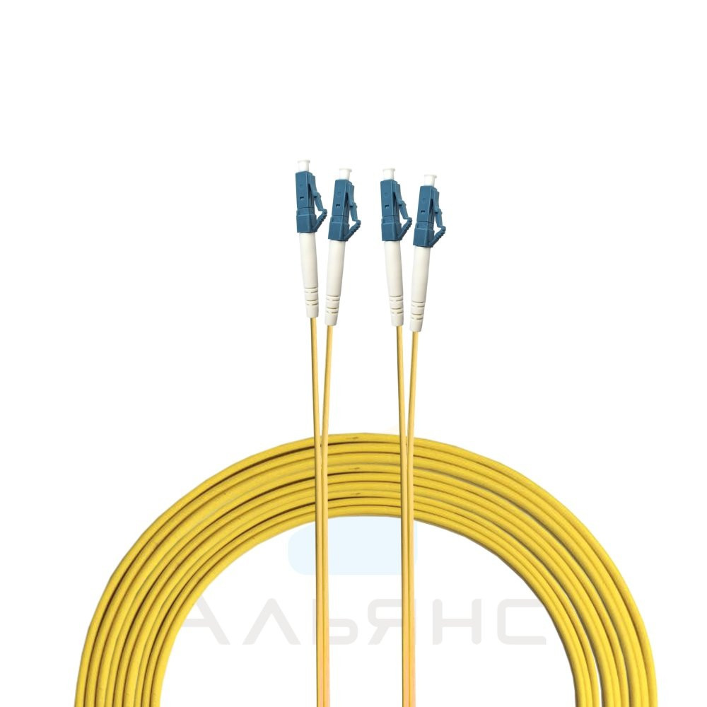 Патчкорд LC/UPC-LC/UPC   2мм SM 9/125 Duplex - 1 м