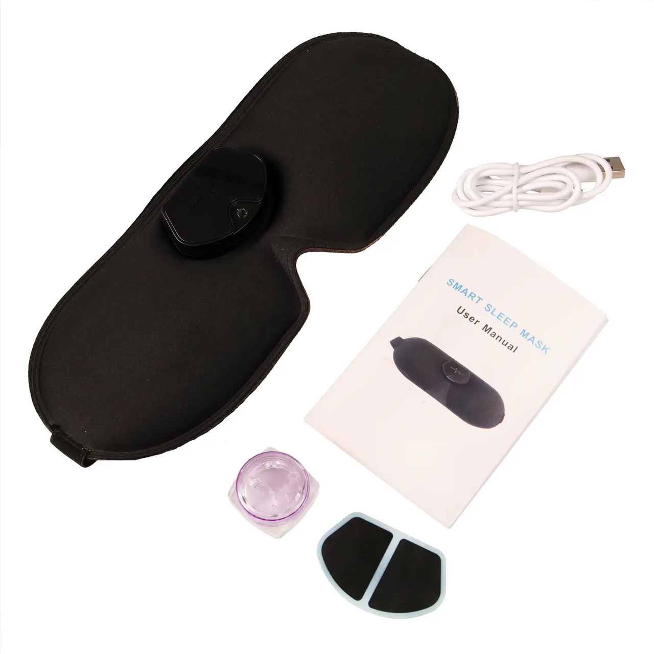 Маска для сна от храпа с легкими вибрациями Supretto (4986)