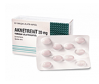 Акнетрент Изотретиноин | Aknetrent Isotretinoin 20 мг