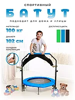 Батут с поручнем PLENY 40" BLUE