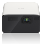 Epson Лазерный проектор Epson EF-21W V11HB35040, 3LCD, FHD, 1000LM, 5млн:1, USB 2.0-A, USB 2.0 Mini-B, HDMI,