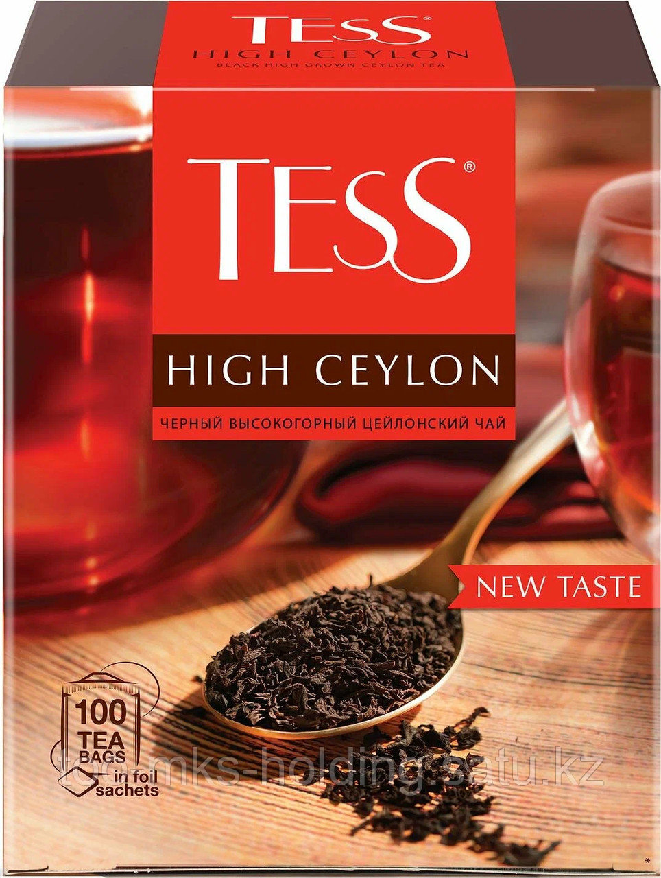 Чай черный, 100 пакетиков Tess High Ceylon - фото 1 - id-p119648406