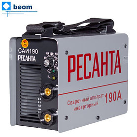 Сварочный аппарат Ресанта САИ 190 ( B 140 - 240 | 10 - 190А | Максимальный диаметр электрода MMA, мм 5)