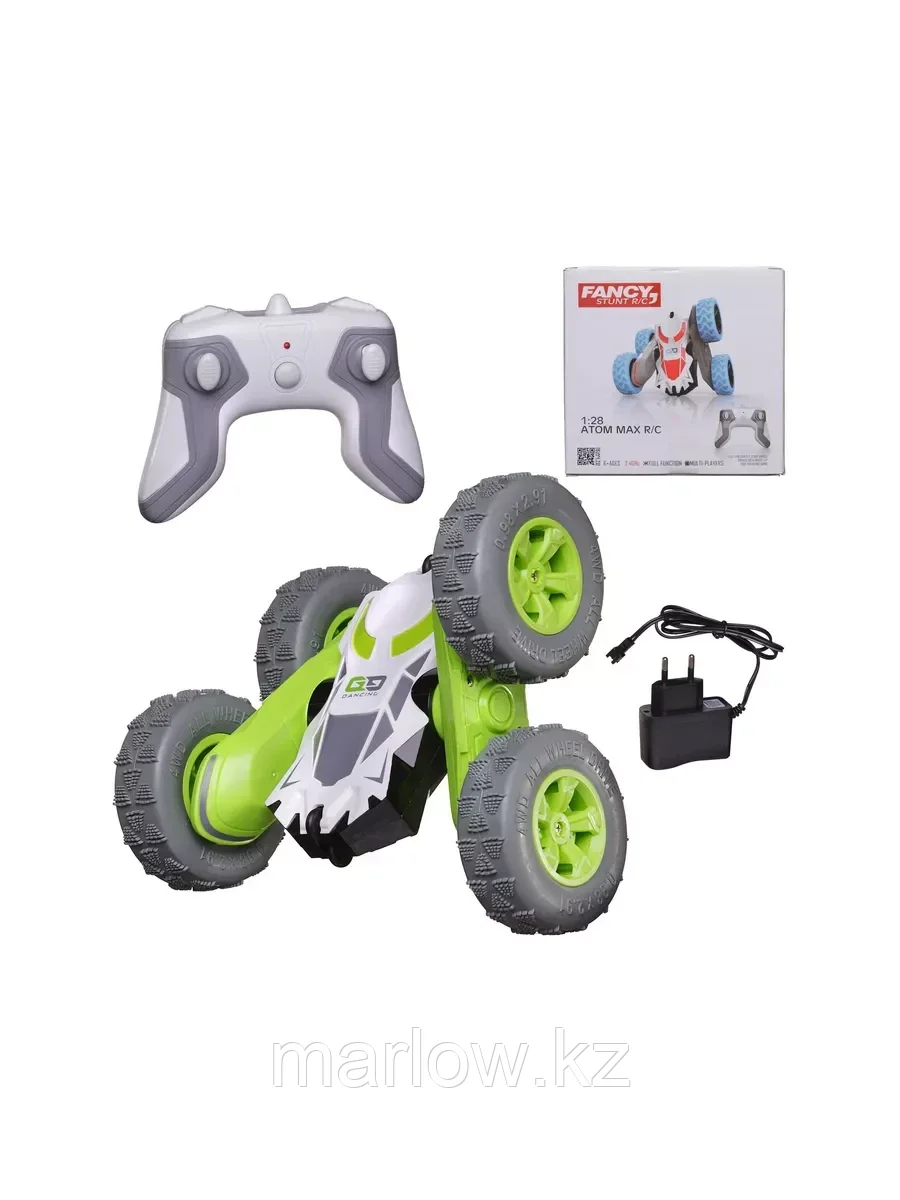 Машинка на пульте управления трюковая