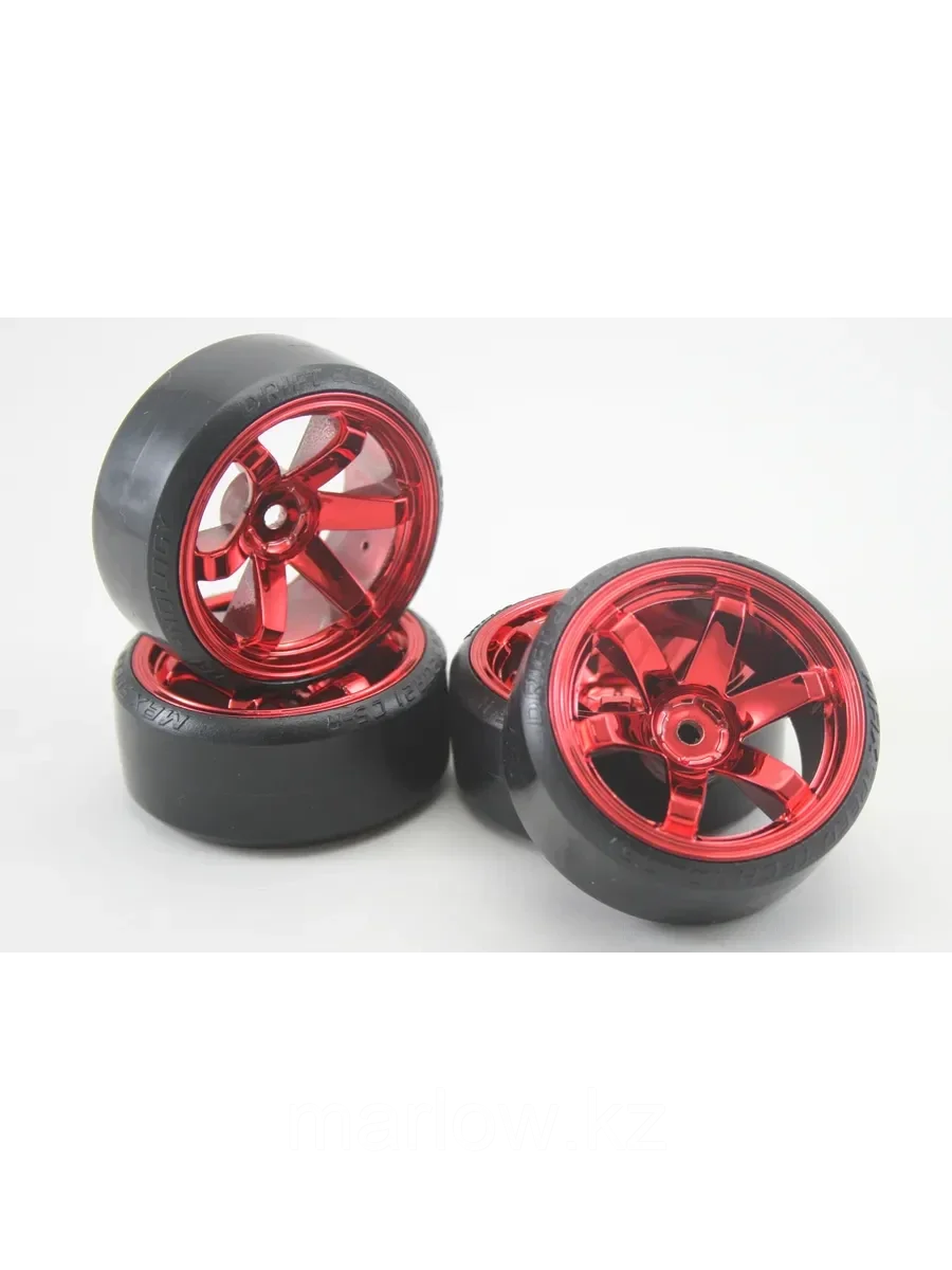 Колеса (4 шт) для дрифта RC моделей 1/10, HSP, HPI, Sakura