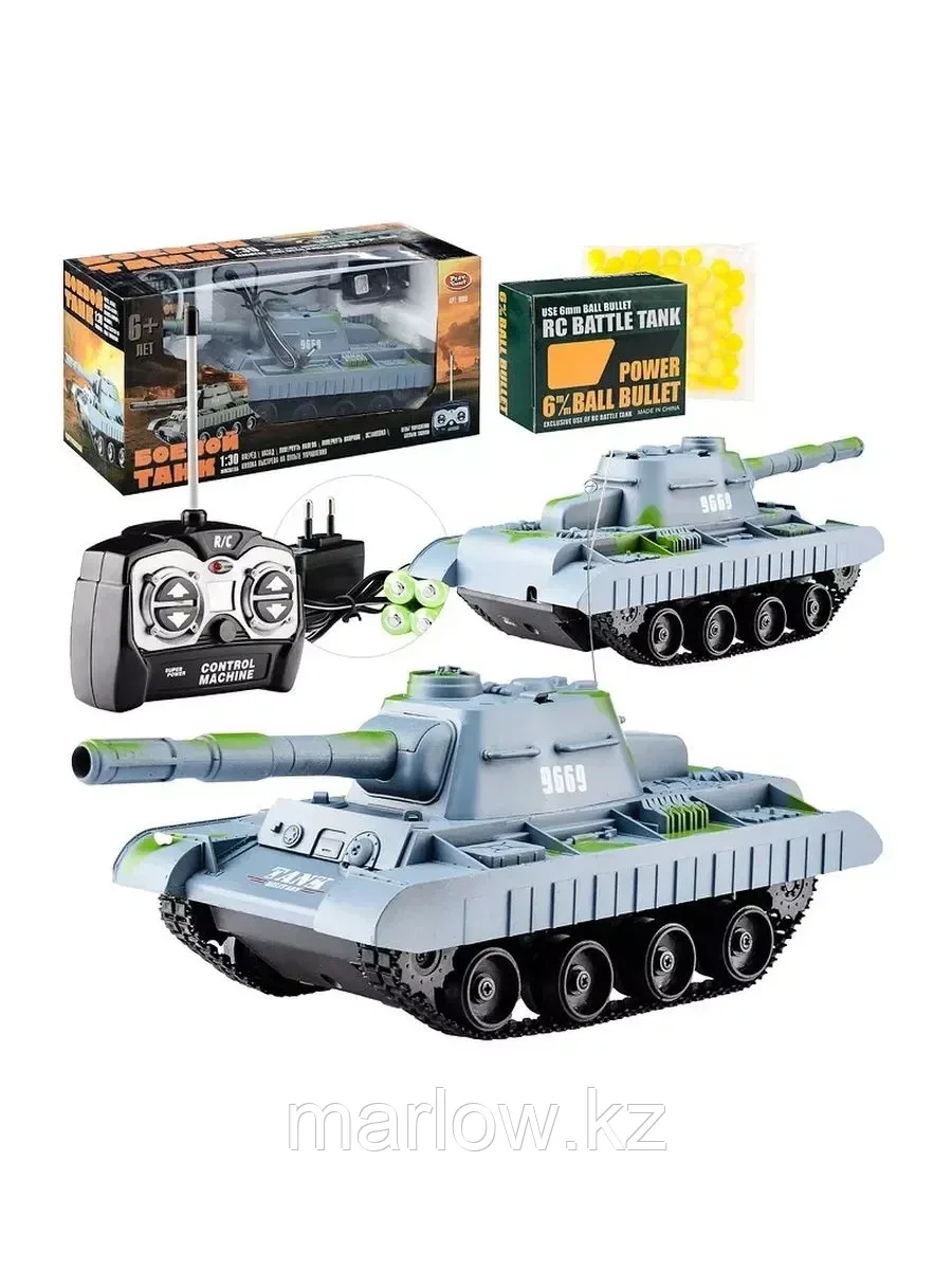 Танк на радиоуправлении с пульками
