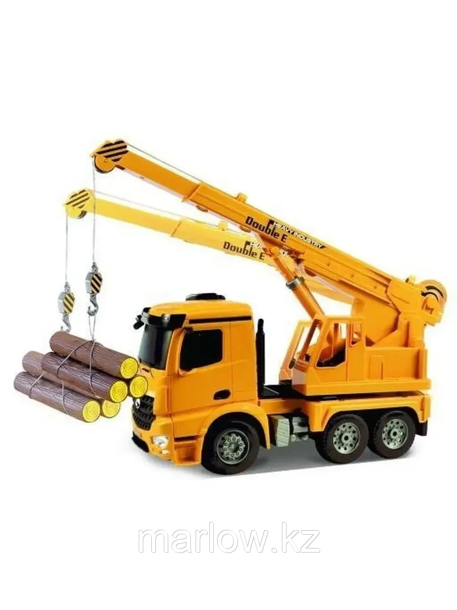 Автокран Double Eagle Mercedez-Benz Arocs Crane, на р/у, 1:20 E526-003
