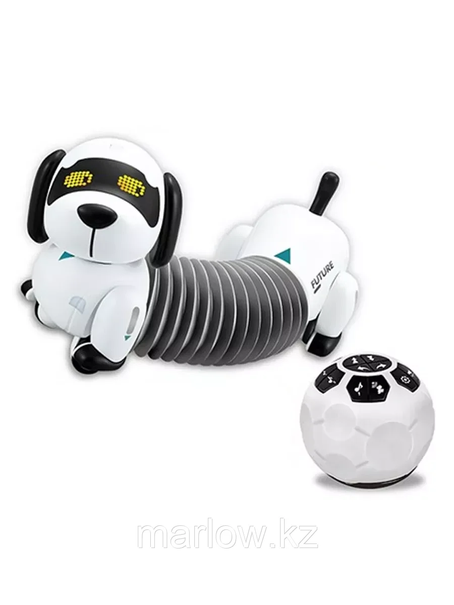 Собака игрушка на пульте управления радиоуправляемая