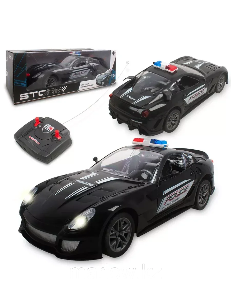 Машина на радиоуправлении со световыми эффектами 30см