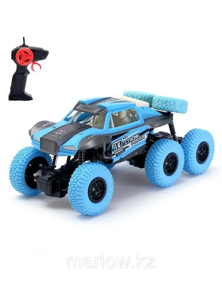 Джип радиоуправляемый "Монстр"; 4WD; работает от аккумулятор