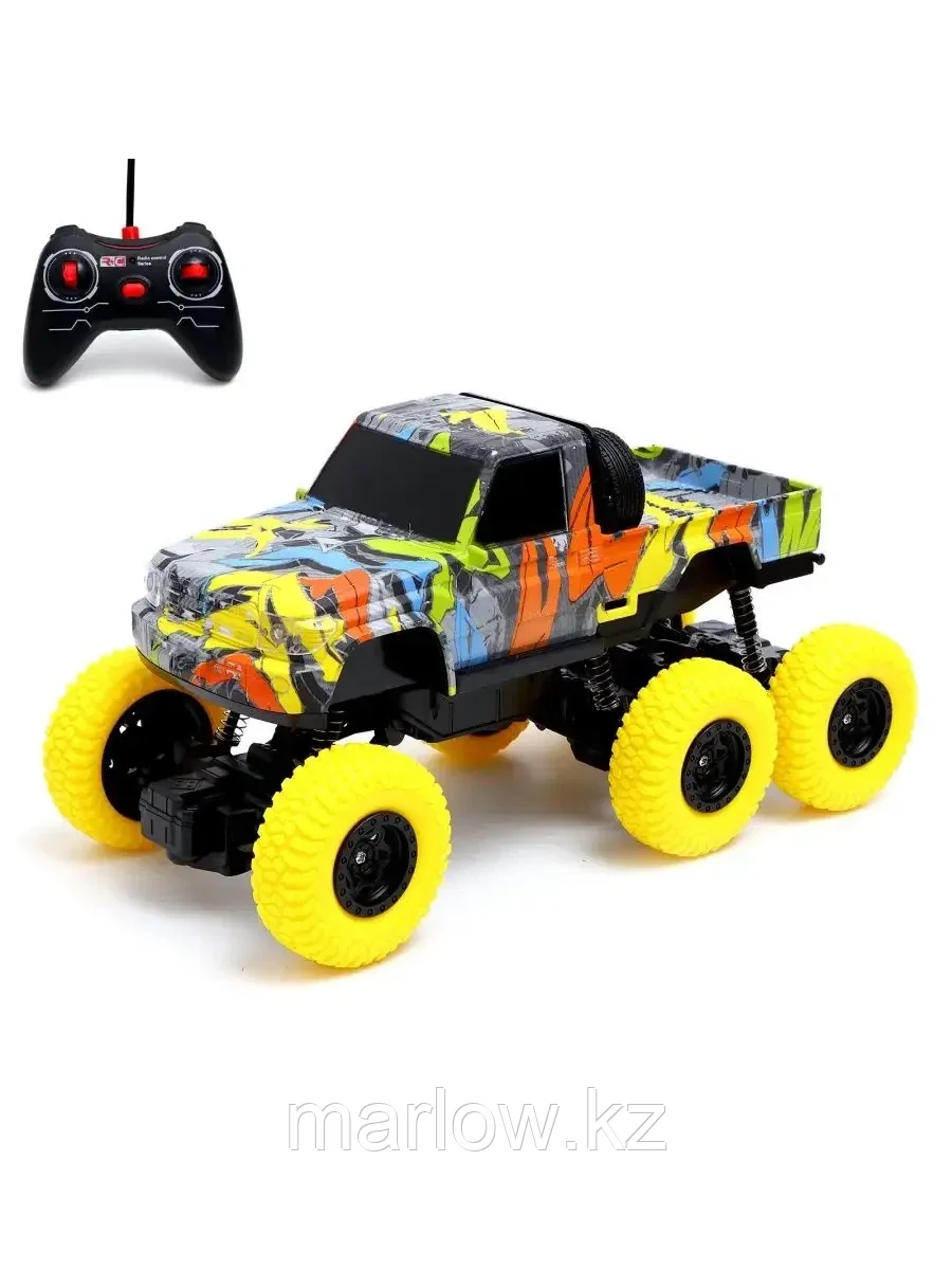 Джип радиоуправляемый Граффити 1:16 работает от аккумуля, фото 1