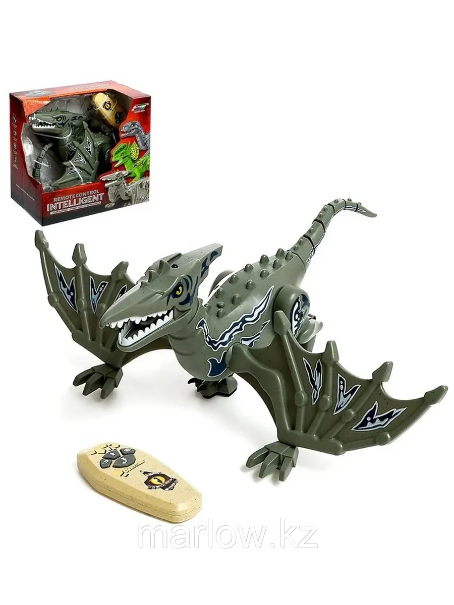 Дракон радиоуправляемый, цвет зелёный