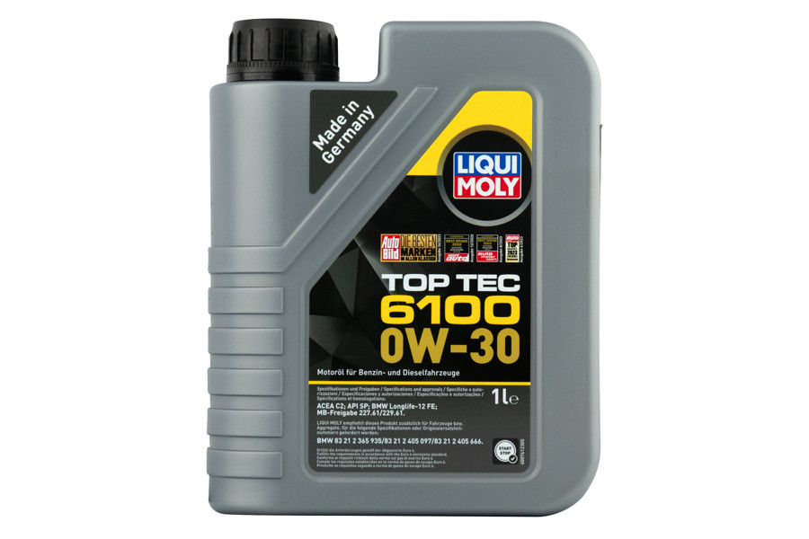 Масло моторное LIQUI MOLY Top Tec 6100 0w30 1л. (6шт) (20777) / Мотор майы, фото 1