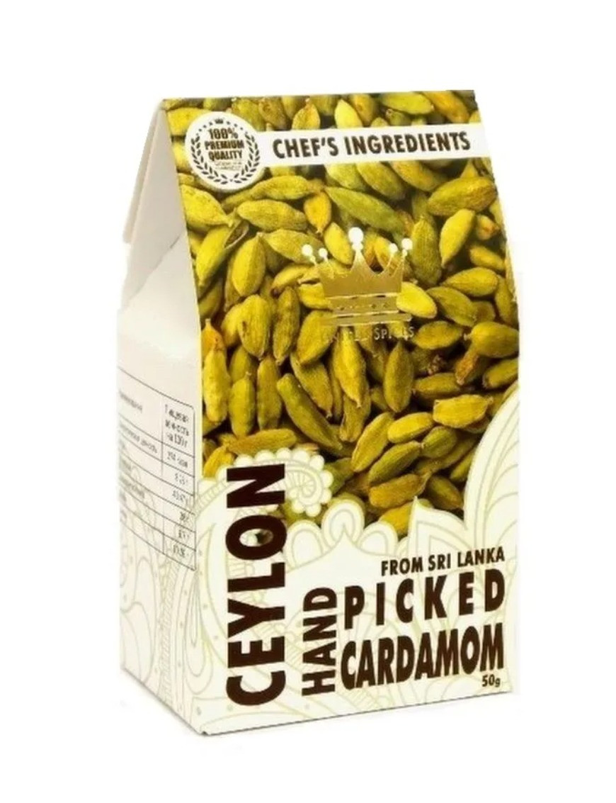 Кардамон HAND PICKED,,премиум,"Шри-Ланка",50г