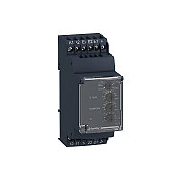 1-фазное реле контроля напряж, 5А, 2 CO, диапазон изм 1-100 В, питание 24-240 V AC/DC RM35UA12MW