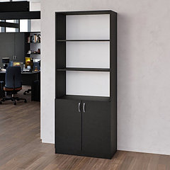 Шкаф комбинированный Джамп 2,0х0,8х0,41м чёрный