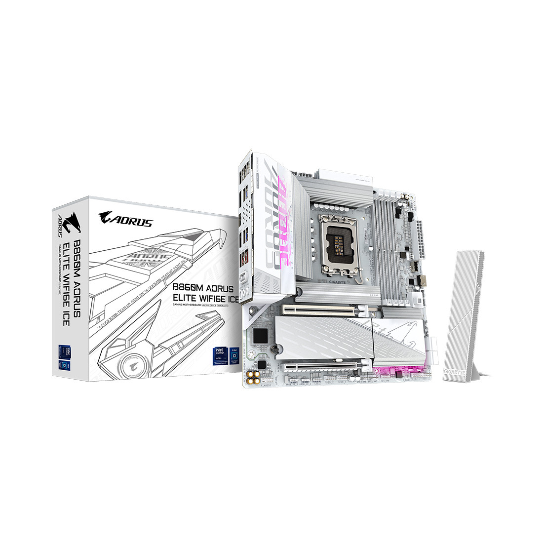 Материнская плата Gigabyte B860M A ELT WF6E ICE 2-027444-TOP
