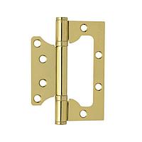 Петля универсальная накладка бабочка латунь DUET F-100*75*2.5 G (100 шт/уп)