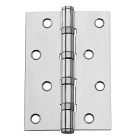 Петля универсальная врезная матовый хром (порошковое покрытие) DUET S-100*70*2.5 СRM (100 шт/уп)