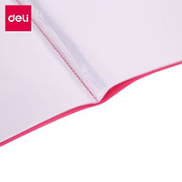 Папка с файлами OfficeSpace на 10 вкладышей с перфорацией, красная