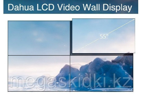 Видеостена 2х2 Dahua (4 панели*55 дюймов)
