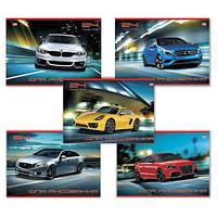 Альбом для рисования, А4, 24 листа, обложка офсет, HATBER VK, 205х290 мм, "Мотошоу"