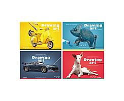 Альбом для рисования BG "Drawing art"(16л) на скрепке