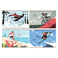 Альбом для рисования BG "Спорт навсегда"(24л) на скрепке