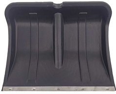 Лопата снеговая 500*375мм, пластм., оц. пл., без черен. Вьюга №2