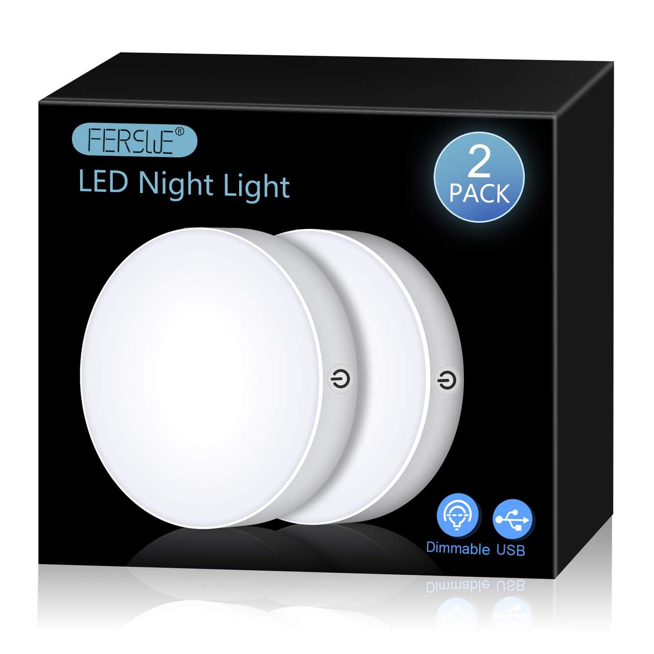 Аккумуляторные светильники Ferswe Led Night Light 2 pac