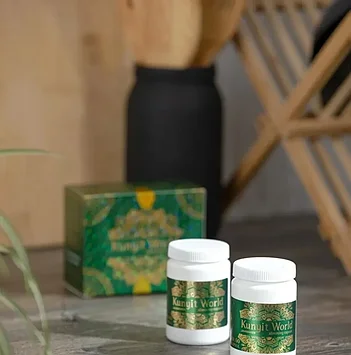 Kunyit World Реплика Куркума - капсулы для похудения 120 капсул день и ночь