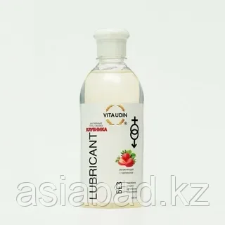 Интимный гель-смазка "Vita Udin" с ароматом клубники (крышка флип-топ) 500 мл, фото 1