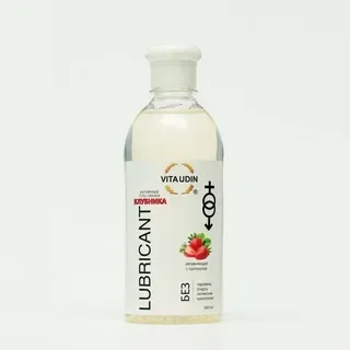 Интимный гель-смазка "Vita Udin" с ароматом клубники (крышка флип-топ) 500 мл