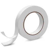 Двусторонняя клейкая лента (Скотч) на вспененной основе 19мм х 4 метра