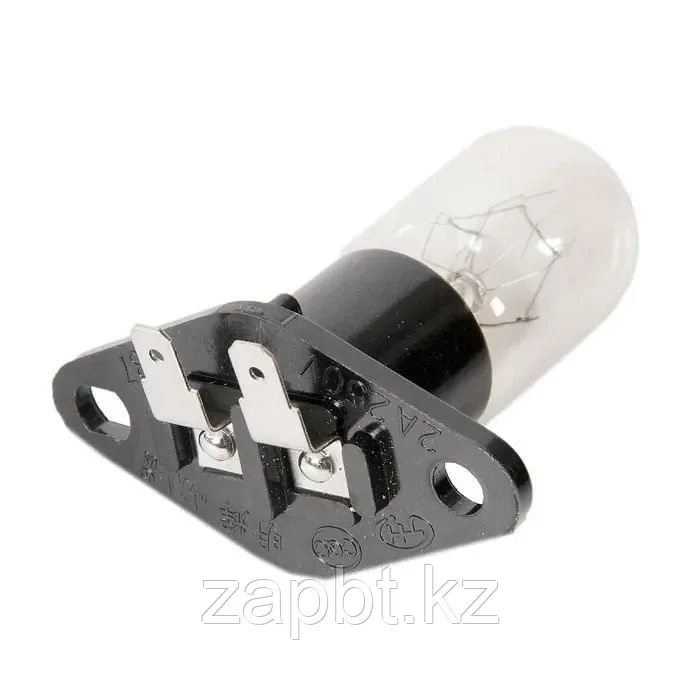 Лампа микроволновки (СВЧ-печи) 25W, 240V, 90°, клеммы