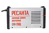 Сварочный аппарат Ресанта САИ-250Д ( B 140 - 240 | 10 - 250А | Максимальный диаметр электрода MMA, мм 6), фото 3