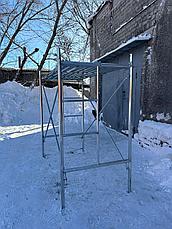 Оцинкованные строительные леса, (три комплекта) фасадные леса, продажа, фото 3