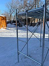 Леса строительные, (Два комплекта) фасадные, Рамные конструкции, Модульные леса, фото 3