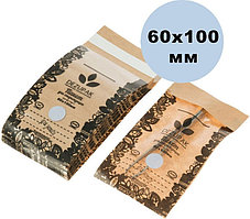 Крафт пакет Dezupak 60*100мм комбинированный 100шт/уп