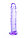Прозрачный дилдо Intergalactic Distortion Purple 7081-02lola, фото 3