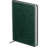 Ежедневник недатированный, А6, 160л., твердый переплет, кожзам, BG "Nebraska. Green", зеленый