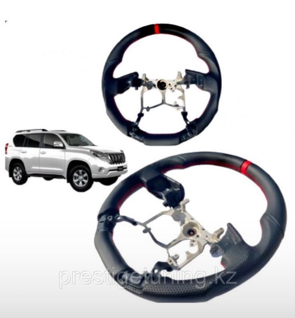 Руль на Land Cruiser Prado 150 2010-17 дизайн SPORT EDITION