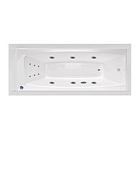 Гидромассажная ванна на пневмокнопке Tiber 190x80