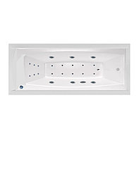 Аэрогидромассажная ванна на электронной кнопке Tiber 190x80