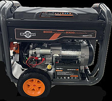 Генератор бензиновый Mateus MS01123 (LS9375EA) (8.0 кВт, 220 В, ручной/электро, бак 25 л)
