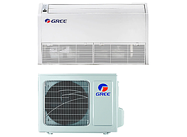 Кондиционер Напольно-Потолочный GREE-60 Inverter R32: GUD160ZD1/B-S /GUD160W1/NhB-S (без соединительной инсталляции)