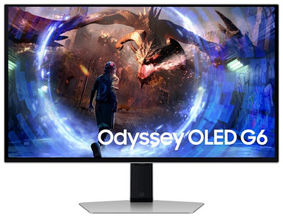 Монитор 27" Samsung Odyssey G6 OLED LS27DG600SIXCI