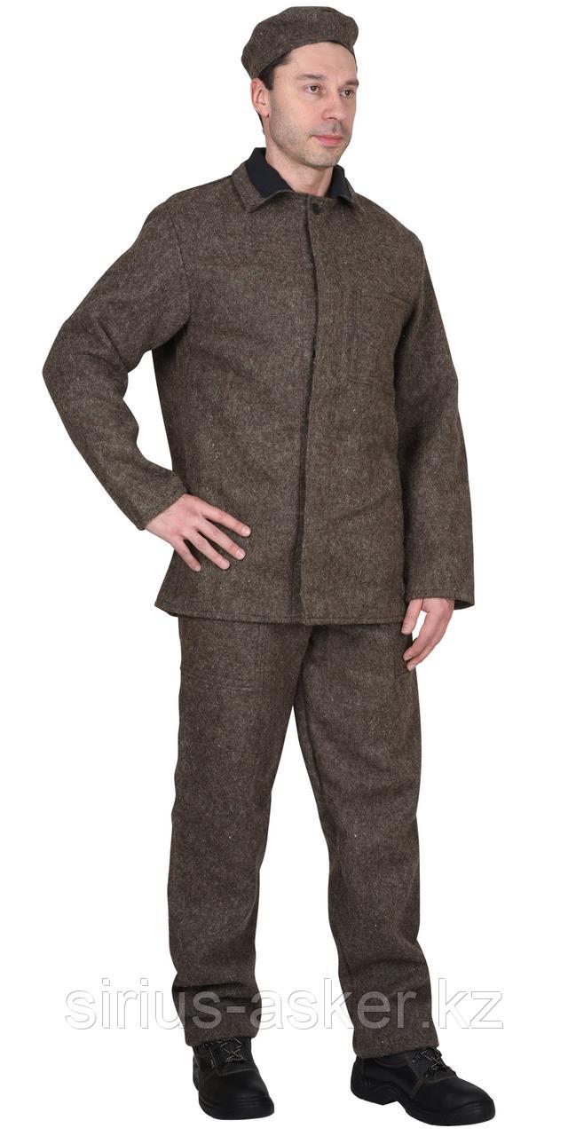 Костюм КЩС суконный: куртка, брюки, берет серый, фото 1